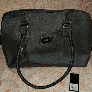 Tignanello clean and classic satchel in zinc